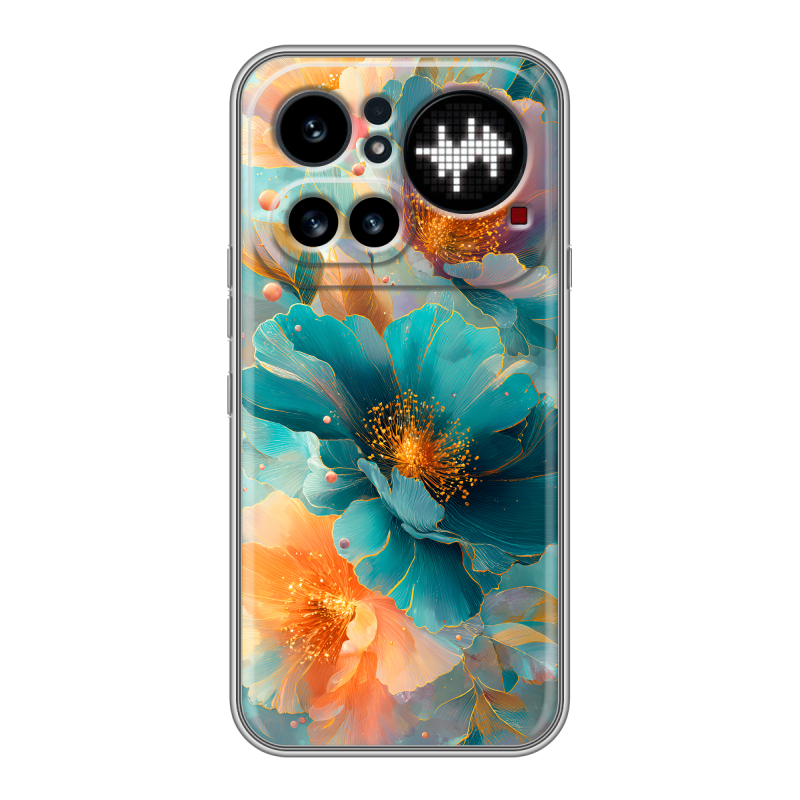 Силиконовый чехол на Nothing Phone (4a) Pro с принтом Цветы Силиконовый чехол на Nothing Phone (4a) Pro с принтом Цветы