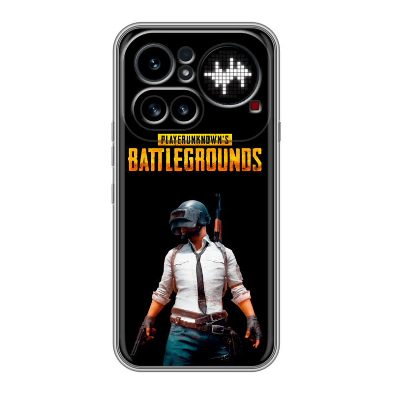 Силиконовый чехол на Nothing Phone (4a) Pro с принтом PUGB ПАГБ Силиконовый чехол на Nothing Phone (4a) Pro с принтом PUGB ПАГБ