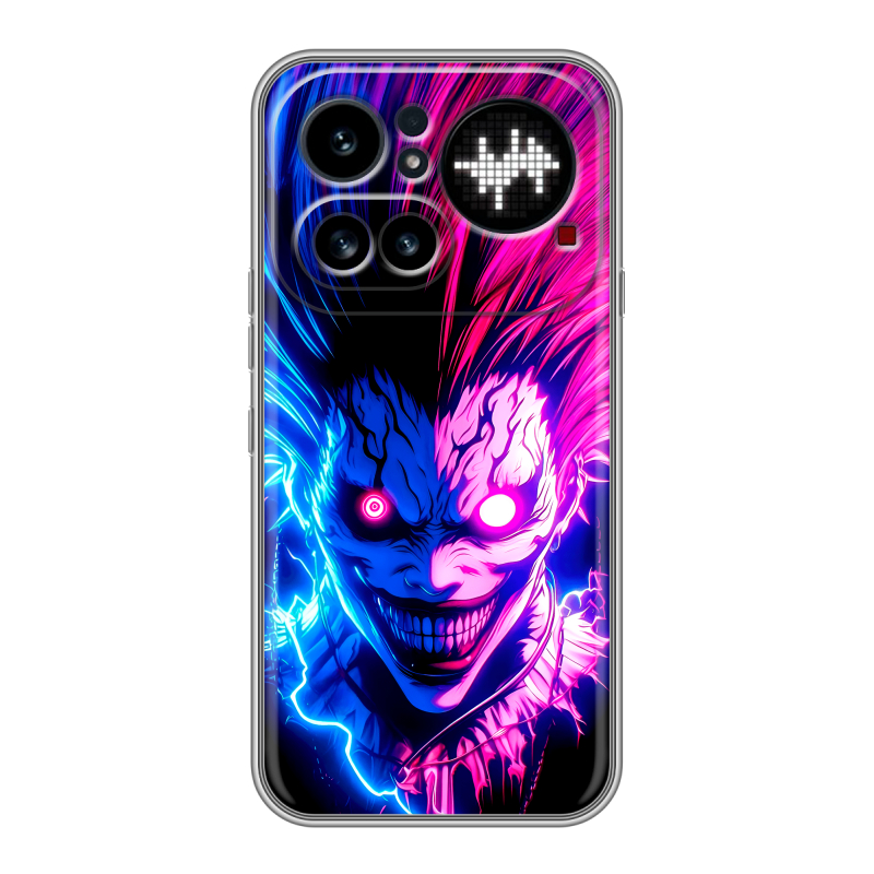 Силиконовый чехол на Nothing Phone (4a) Pro с принтом Death note Тетрадь смерти Силиконовый чехол на Nothing Phone (4a) Pro с принтом Death note Тетрадь смерти