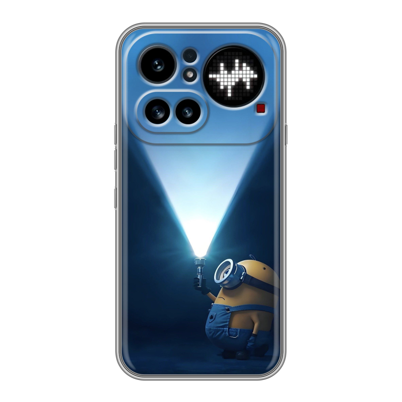 Силиконовый чехол на Nothing Phone (4a) Pro с принтом Миньоны Силиконовый чехол на Nothing Phone (4a) Pro с принтом Миньоны