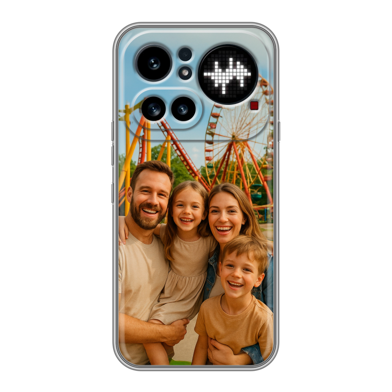 Силиконовый чехол на Nothing Phone (4a) Pro с принтом чехол с фото Силиконовый чехол на Nothing Phone (4a) Pro с принтом чехол с фото