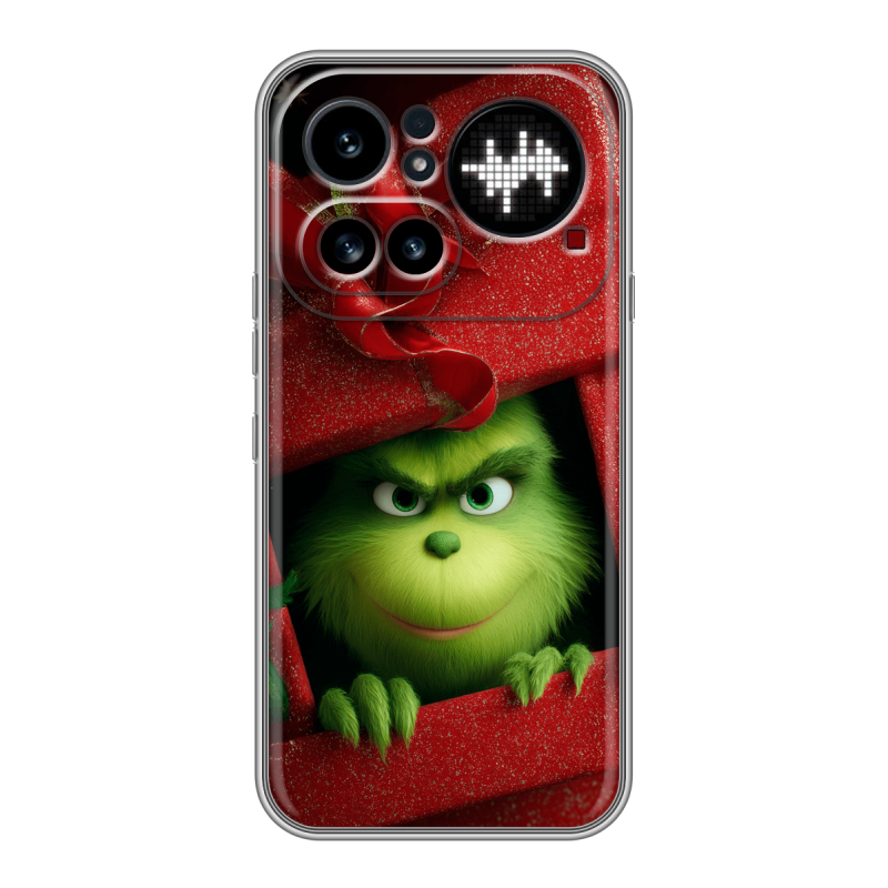 Силиконовый чехол на Nothing Phone (4a) Pro с принтом Новый год Силиконовый чехол на Nothing Phone (4a) Pro с принтом Новый год