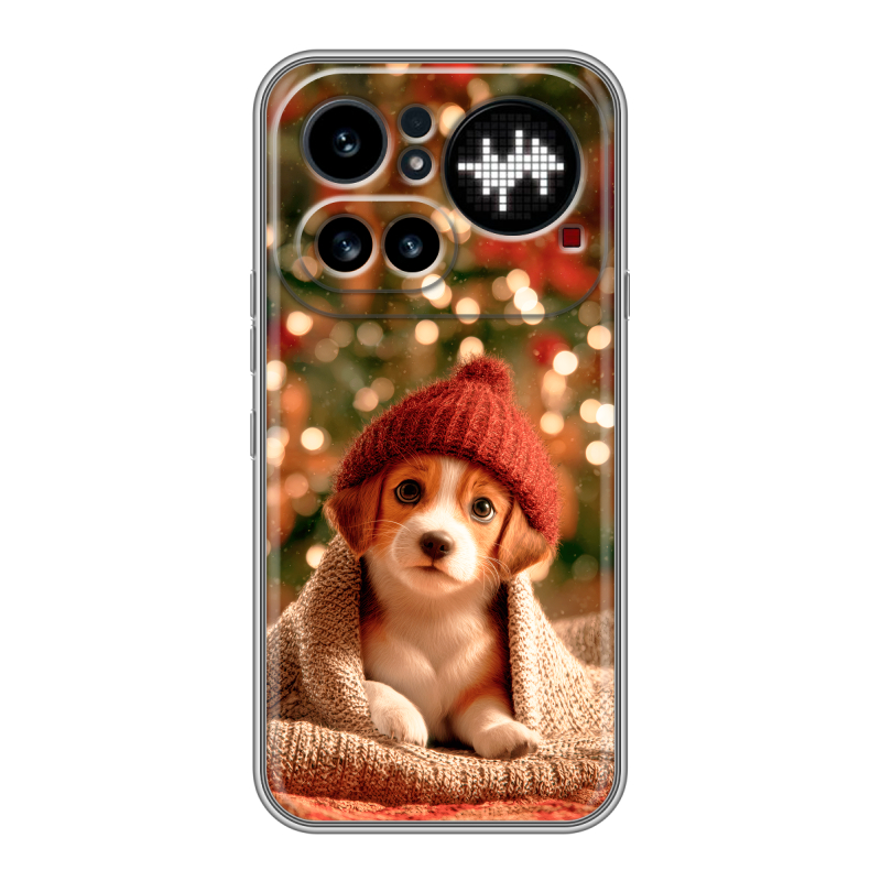 Силиконовый чехол на Nothing Phone (4a) Pro с принтом Новый год Силиконовый чехол на Nothing Phone (4a) Pro с принтом Новый год
