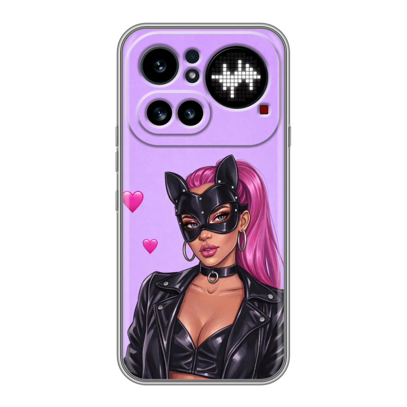 Силиконовый чехол на Nothing Phone (4a) Pro с принтом женский Силиконовый чехол на Nothing Phone (4a) Pro с принтом женский