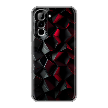 Силиконовый чехол на Infinix Hot 70 с принтом Абстракция Силиконовый чехол на Infinix Hot 70 с принтом Абстракция
