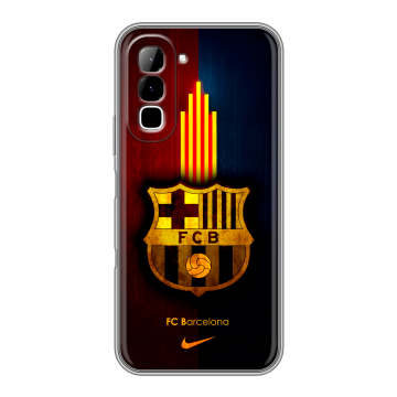 Силиконовый чехол на Infinix Hot 70 с принтом Барселона Barcelona Силиконовый чехол на Infinix Hot 70 с принтом Барселона Barcelona
