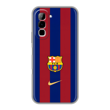 Силиконовый чехол на Infinix Hot 70 с принтом Барселона Barcelona Силиконовый чехол на Infinix Hot 70 с принтом Барселона Barcelona