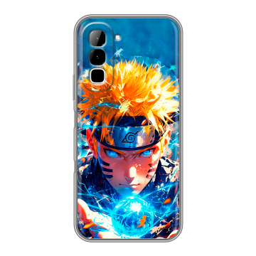 Силиконовый чехол на Infinix Hot 70 с принтом Аниме Наруто Naruto Силиконовый чехол на Infinix Hot 70 с принтом Аниме Наруто Naruto