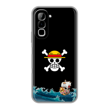 Силиконовый чехол на Infinix Hot 70 с принтом One Piece Ван Пис Силиконовый чехол на Infinix Hot 70 с принтом One Piece Ван Пис