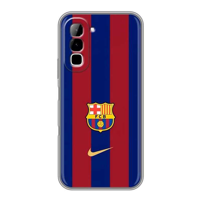 Силиконовый чехол на Infinix Hot 70 с принтом Барселона Barcelona Силиконовый чехол на Infinix Hot 70 с принтом Барселона Barcelona