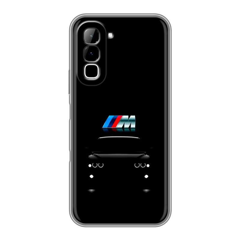 Силиконовый чехол на Infinix Hot 70 с принтом БМВ BMW Силиконовый чехол на Infinix Hot 70 с принтом БМВ BMW