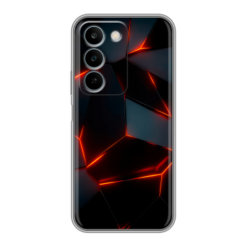 Силиконовый чехол на Realme C83 с принтом Яркие абстракции Силиконовый чехол на Realme C83 с принтом Яркие абстракции