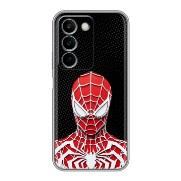 Силиконовый чехол на Realme C83 с принтом человек паук spiderman