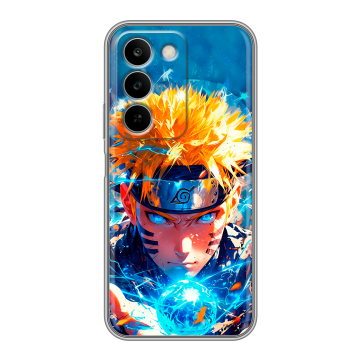 Силиконовый чехол на Realme C83 с принтом Аниме Наруто Naruto