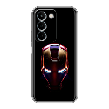 Силиконовый чехол на Realme C83 с принтом IronMan Железный человек