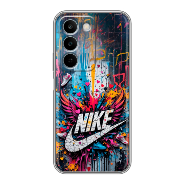Силиконовый чехол на Realme C83 с принтом Nike Найк