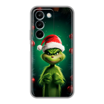 Силиконовый чехол на Realme C83 с принтом Гринч Новый год Рождество Силиконовый чехол на Realme C83 с принтом Гринч Новый год Рождество