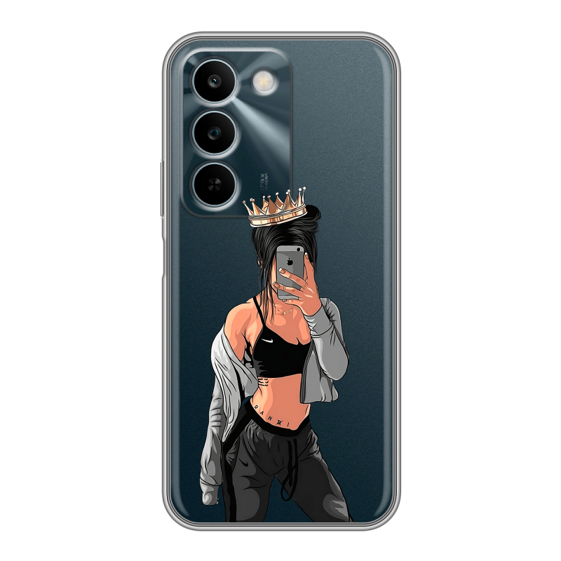 Силиконовый чехол на Realme C83 с принтом Женские принты Силиконовый чехол на Realme C83 с принтом Женские принты