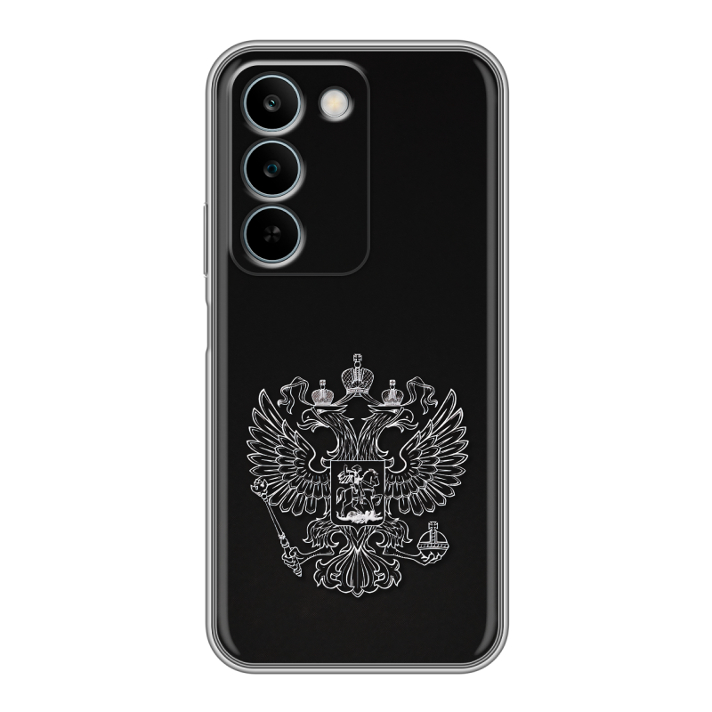 Силиконовый чехол на Realme C83 с принтом Герб России Силиконовый чехол на Realme C83 с принтом Герб России