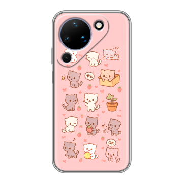 Силиконовый чехол на Huawei Pura 90 с принтом Hello Kitty Хелоу Кити Силиконовый чехол на Huawei Pura 90 с принтом Hello Kitty Хелоу Кити