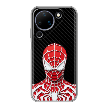 Силиконовый чехол на Huawei Pura 90 с принтом человек паук spiderman Силиконовый чехол на Huawei Pura 90 с принтом человек паук spiderman