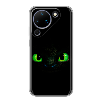 Силиконовый чехол на Huawei Pura 90 с принтом Как приручить дракона