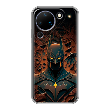 Силиконовый чехол на Huawei Pura 90 с принтом Batman Бэтмен