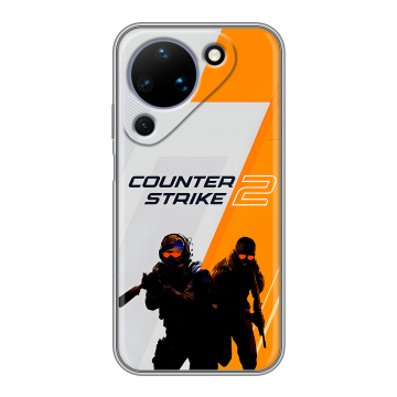 Силиконовый чехол на Huawei Pura 90 с принтом Counter Strike