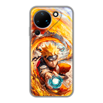Силиконовый чехол на Huawei Pura 90 с принтом Аниме Наруто Naruto