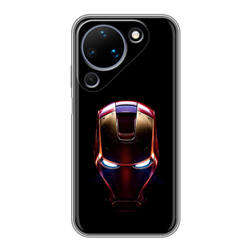 Силиконовый чехол на Huawei Pura 90 с принтом IronMan Железный человек