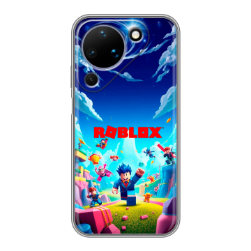 Силиконовый чехол на Huawei Pura 90 с принтом Roblox Роблокс Силиконовый чехол на Huawei Pura 90 с принтом Roblox Роблокс