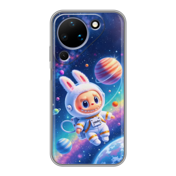 Силиконовый чехол на Huawei Pura 90 с принтом Labubu Лабубу