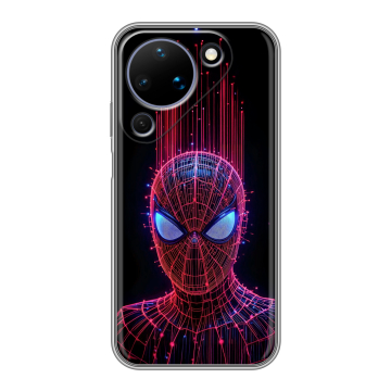Силиконовый чехол на Huawei Pura 90 с принтом Spiderman Человек паук