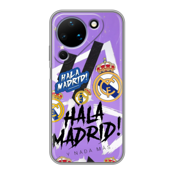 Силиконовый чехол на Huawei Pura 90 с принтом Real Madrid Реал Мадрид