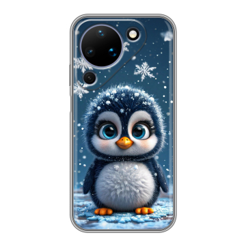 Силиконовый чехол на Huawei Pura 90 с принтом Новый год