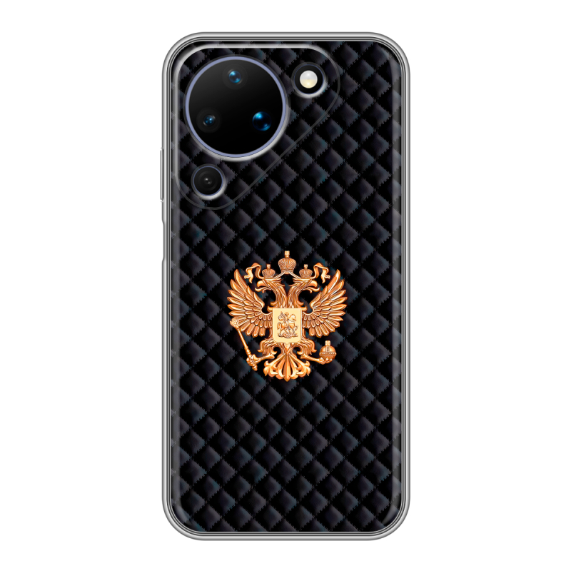 Силиконовый чехол на Huawei Pura 90 с принтом Герб России принт Силиконовый чехол на Huawei Pura 90 с принтом Герб России принт
