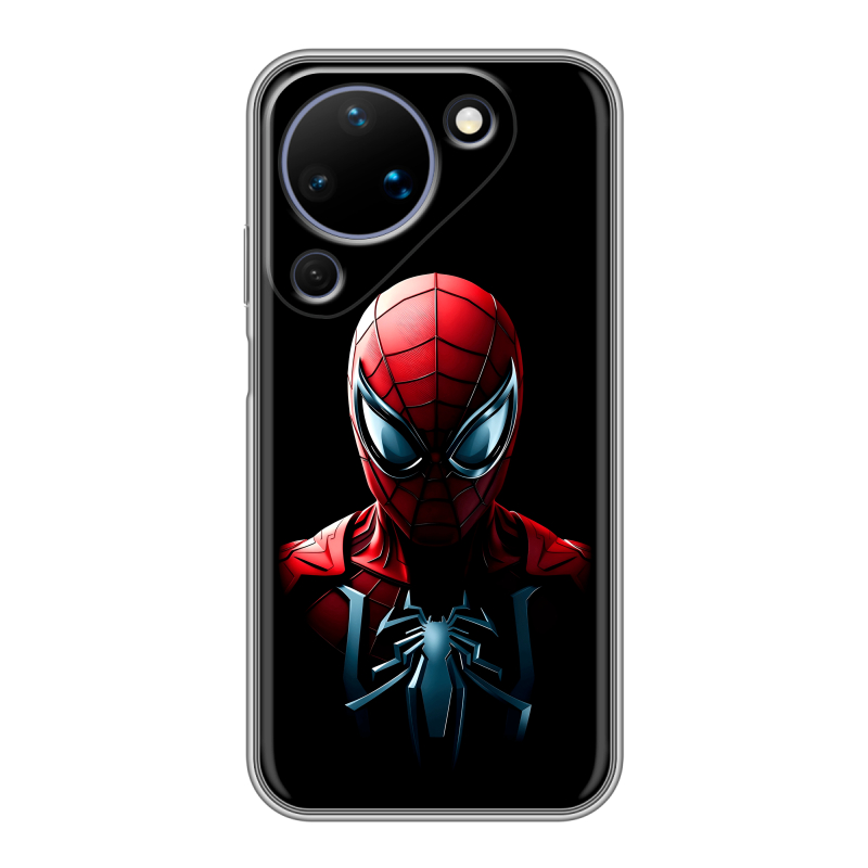 Силиконовый чехол на Huawei Pura 90 с принтом Spiderman Человек паук Силиконовый чехол на Huawei Pura 90 с принтом Spiderman Человек паук
