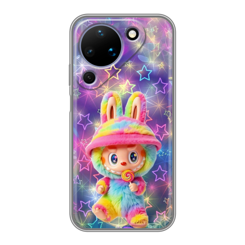Силиконовый чехол на Huawei Pura 90 с принтом Labubu Лабубу Силиконовый чехол на Huawei Pura 90 с принтом Labubu Лабубу