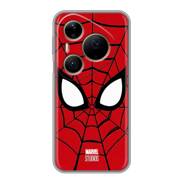 Силиконовый чехол на Huawei Pura 90 Pro Max с принтом человек паук spiderman Силиконовый чехол на Huawei Pura 90 Pro Max с принтом человек паук spiderman