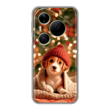 Силиконовый чехол на Huawei Pura 90 Pro Max с принтом Новый год Силиконовый чехол на Huawei Pura 90 Pro Max с принтом Новый год