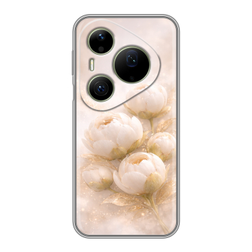 Силиконовый чехол на Huawei Pura 90 Pro Max с принтом женский