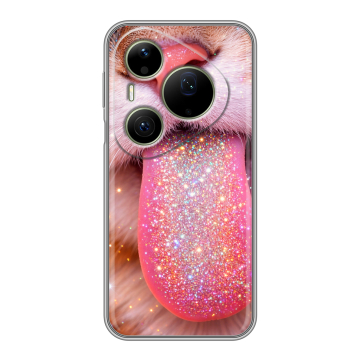 Силиконовый чехол на Huawei Pura 90 Pro Max с принтом для девочек