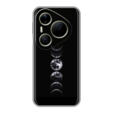 Силиконовый чехол на Huawei Pura 90 Pro Max с принтом женский