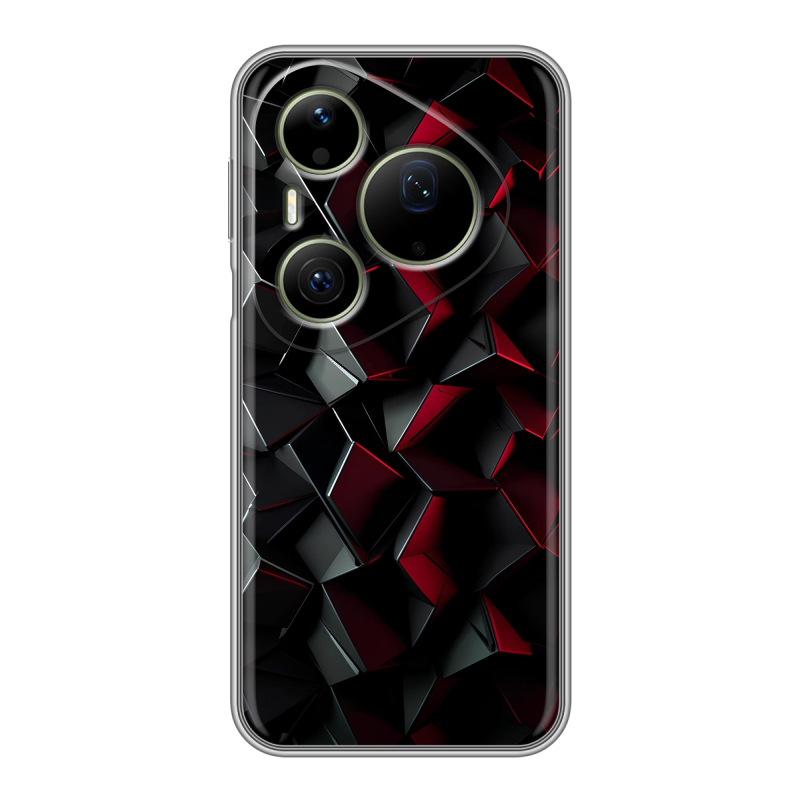 Силиконовый чехол на Huawei Pura 90 Pro Max с принтом Абстракция Силиконовый чехол на Huawei Pura 90 Pro Max с принтом Абстракция