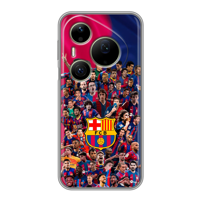 Силиконовый чехол на Huawei Pura 90 Pro Max с принтом Барселона Barcelona Силиконовый чехол на Huawei Pura 90 Pro Max с принтом Барселона Barcelona
