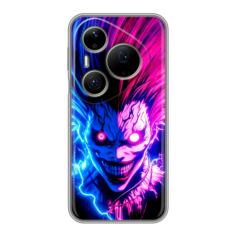 Силиконовый чехол на Huawei Pura 90 Pro Max с принтом Death note Тетрадь смерти Силиконовый чехол на Huawei Pura 90 Pro Max с принтом Death note Тетрадь смерти