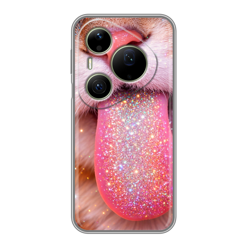 Силиконовый чехол на Huawei Pura 90 Pro Max с принтом для девочек Силиконовый чехол на Huawei Pura 90 Pro Max с принтом для девочек