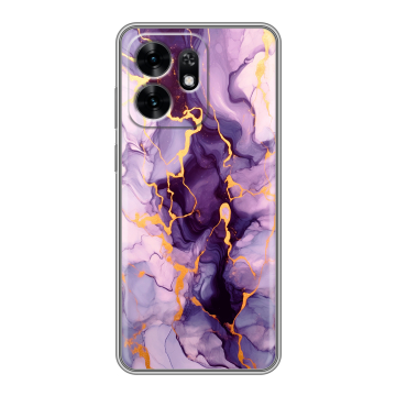 Силиконовый чехол на Honor X6D с принтом Мрамор