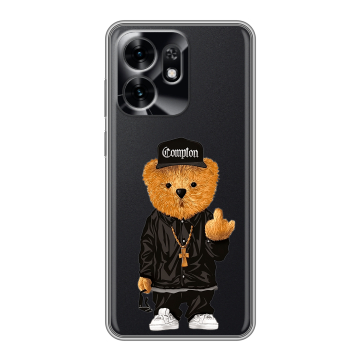 Силиконовый чехол на Honor X6D с принтом Мишка Силиконовый чехол на Honor X6D с принтом Мишка