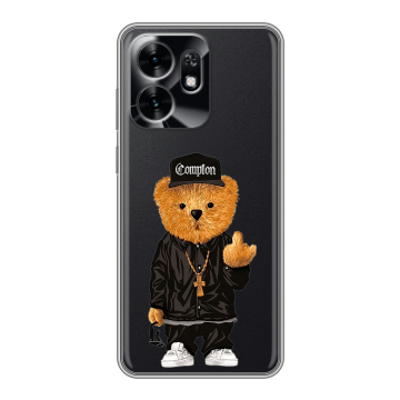 Силиконовый чехол на Honor X6D с принтом Плюшевый медведь Силиконовый чехол на Honor X6D с принтом Плюшевый медведь
